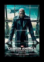 nick fury captain america the winter soldier poster, the winter soldier hq poster, winter soldier poster malaysia