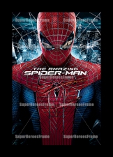 The Amazing Spiderman - Superhero Movie Poster - Poster with Frame - KL Movie Poster - Superheroesframe
