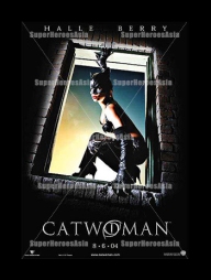 catwoman poster kl, catwoman collectibles malaysia, movie poster malaysia, dc superheroes malaysia, dc villain malaysia