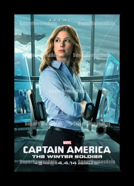 captain america : the winter soldier new poster, agent 13, emily vancamp in captain america 2